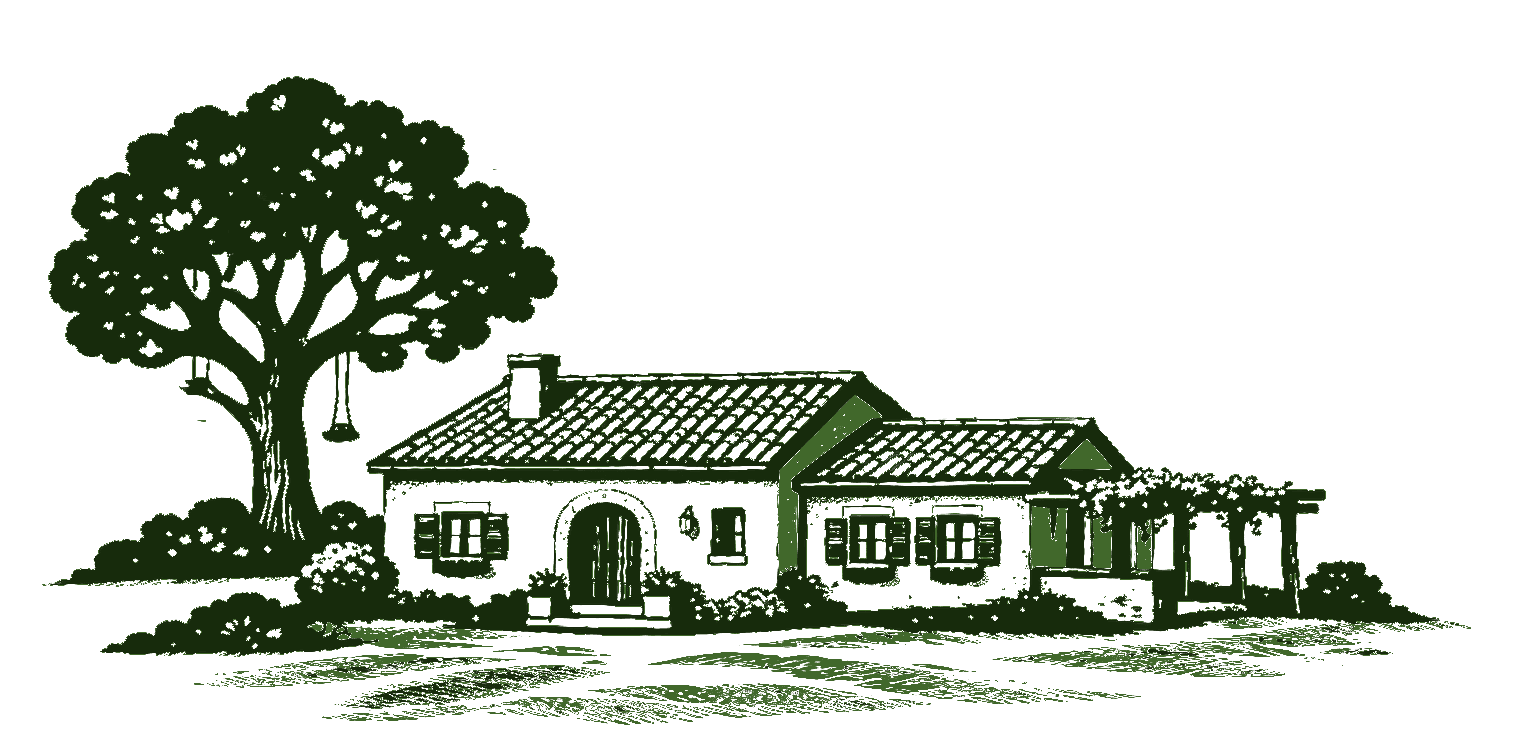 House illustration foreground