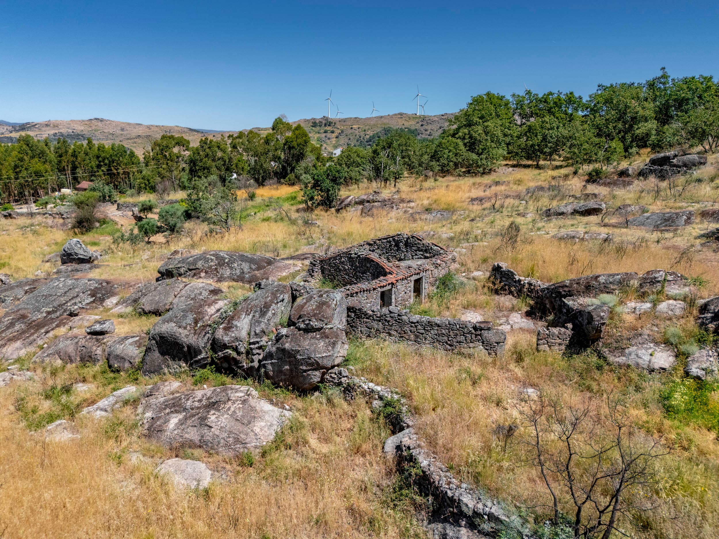 Quinta with Water and Stone House Ruin