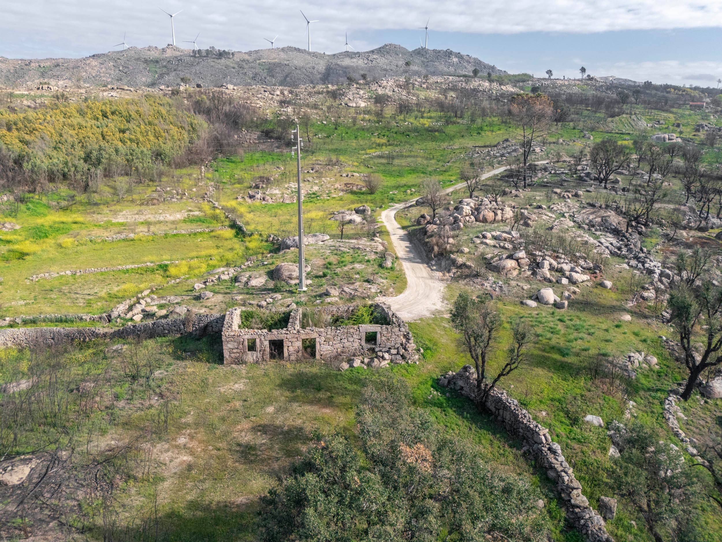 Rural Stone House with 1.3ha Land and 3 Water Sources - Image 1