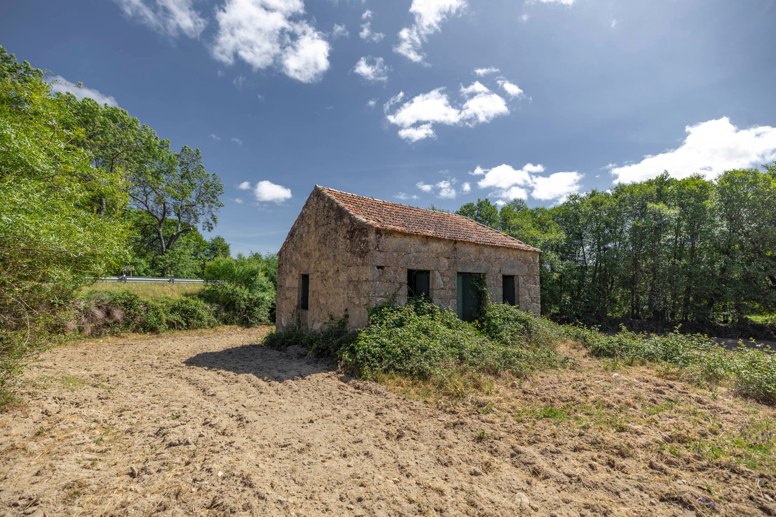 Flat Land with House and River Accesd